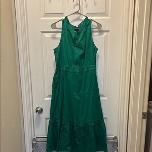 J. Crew Vibrant Green Top